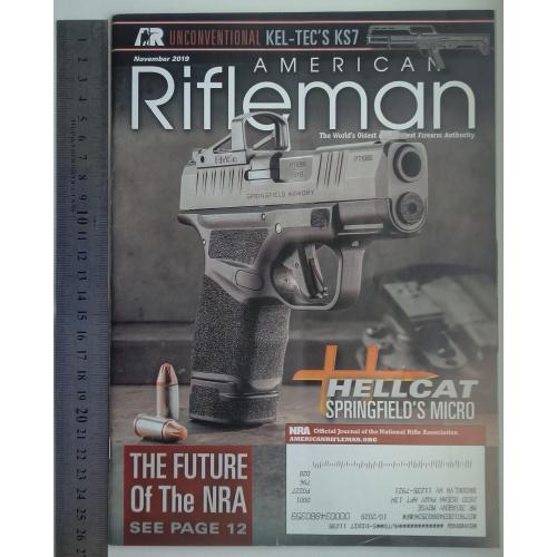 Журнал "American rifleman". США. Ноябрь 2019 г.