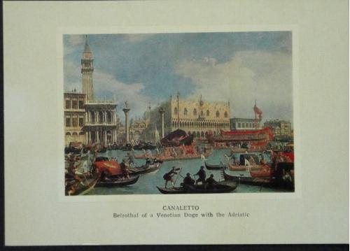 Каналетто. Праздник обручения венецианского дожа с Адриатическим морем. Аврора, 1982.