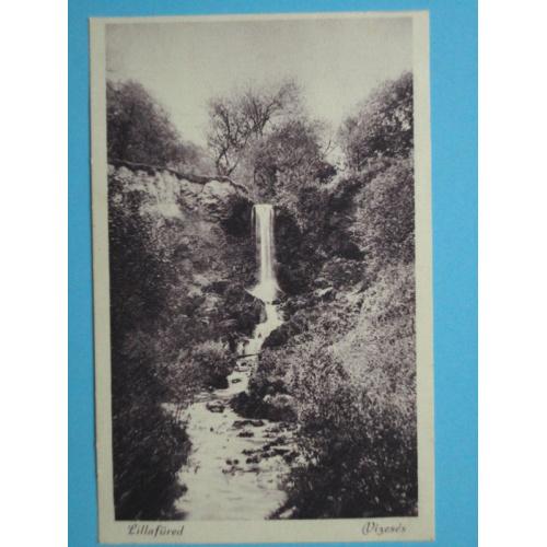 Открытка: Lillafüred vizesés, Лиллафюред Венгрия, водопад 1930-е годы.
