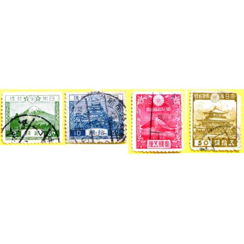 ЯПОНИЯ 1876-1939  Набор 6 марок