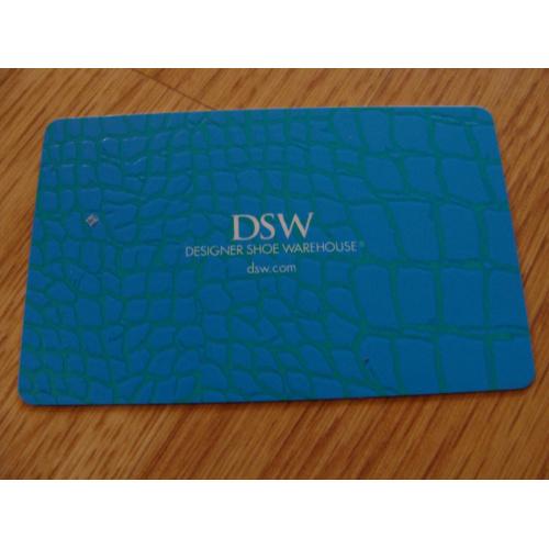 Карточка пластик США. DSW № 5