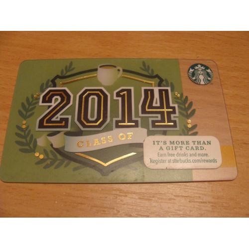 Карточка пластик США. Starbucks Corporation   № 16