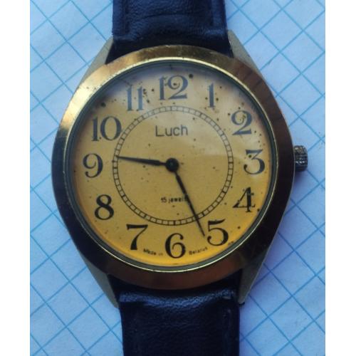 наручний годинник Luch 15 каменів