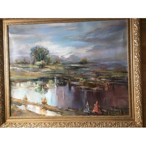 Картина Дніпровські плавні. Живогляд В.І.