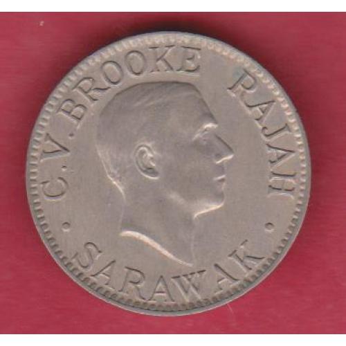 Саравак. 10 центов. 1934