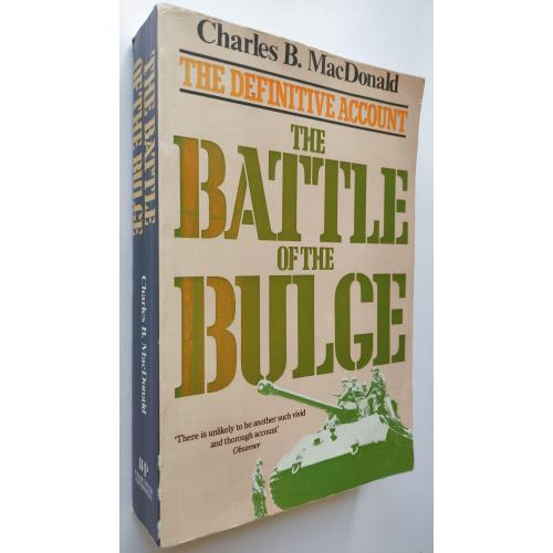 Battle Of The Bulge.  Charles B. MacDonald. 