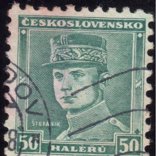 Чехословакия 1935 Milan Rastislav Shtefanik(1880-1919) 208 A58 50h green