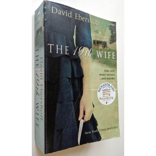 David Ebershoff. The 19th Wife. Goodreads Author. BRITISH BOOK AWARDS 2009 