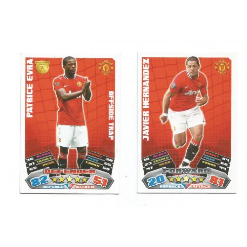 Футбольные карточки Match Attax 2011/12 Premier League