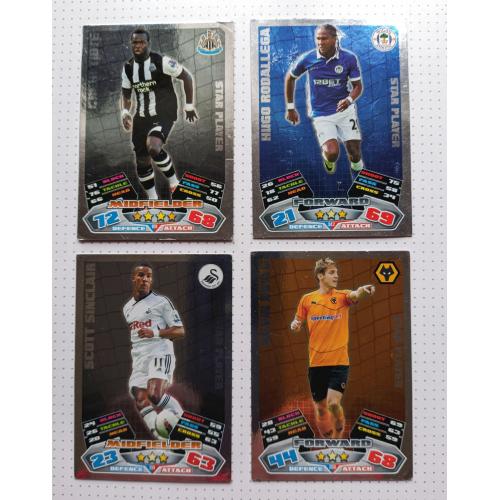 Футбольные карточки Match Attax 2011-12 Star Player Premier League
