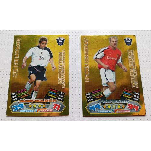 Футбольные карточки Match Attax 2012 Golden Moments Premier League