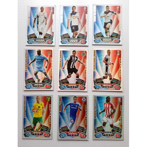 Футбольные карточки Match Attax 2012 Man Of The Match Premier League