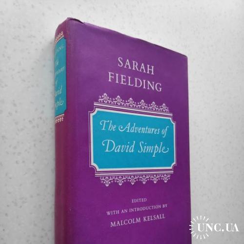 Sarah Fielding. The Adventures of David Simple: 1969 by Oxford University Press.