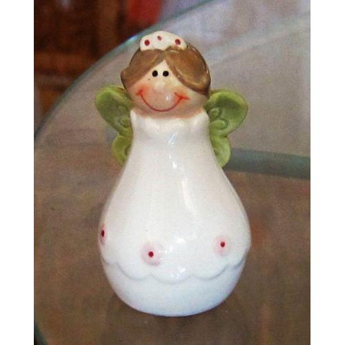 Фигурка Ангел Белый, керамика. Высота - 8 см.