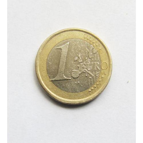 Монета 1 евро, 2001 год, Испания