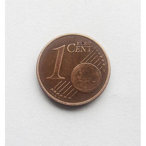 Монета 1 евроцент, 2012 год, Германия