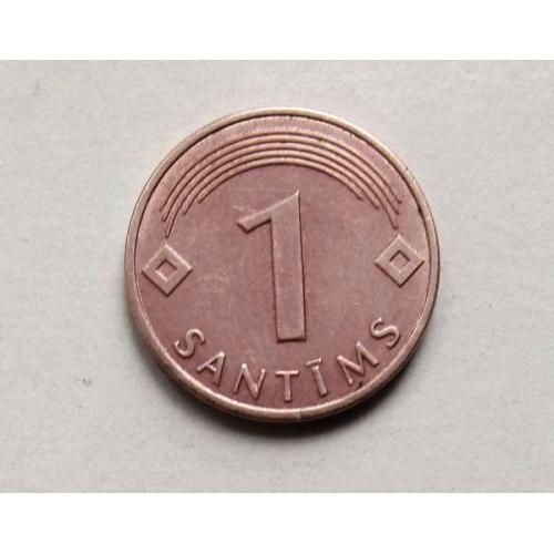 Монета 1 сантим 2003 год, Латвия