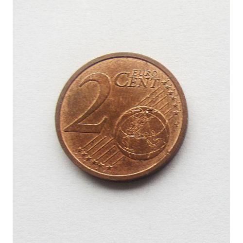 Монета 2 евроцента, 2007 год, Германия
