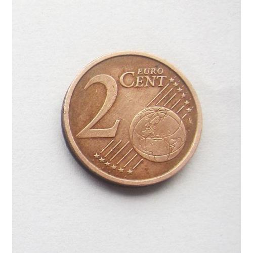 Монета 2 евроцента, 2007 год, Италия