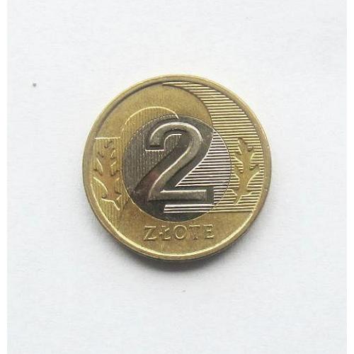 Монета 2 злотых, 2010 год, Польша