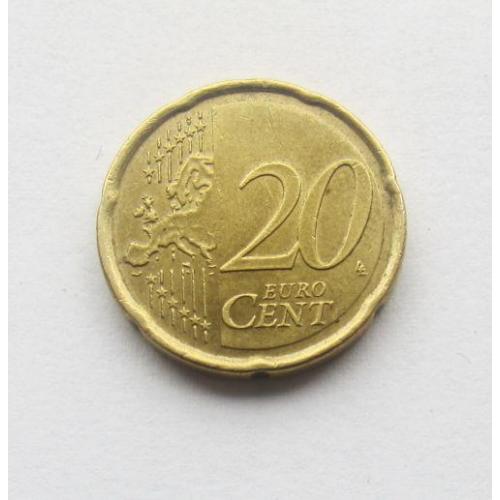 Монета 20 евроцентов, 2010 год, Португалия