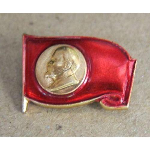 Значок Ленин.