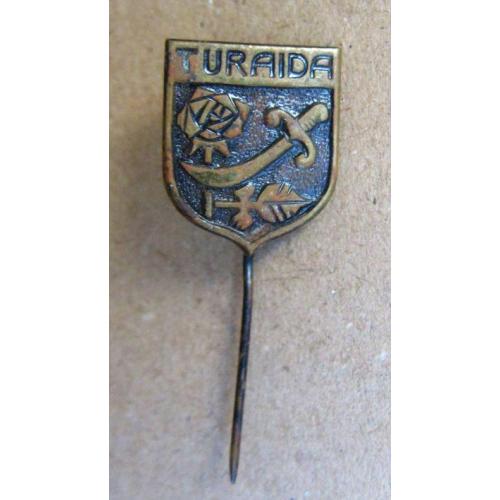 Значок Turaida. Латвия.