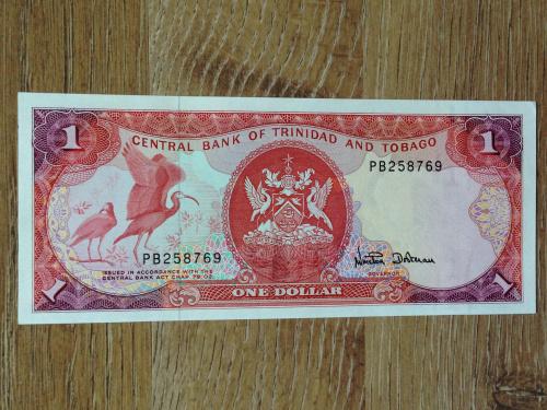 Банкнота 1 доллар Тринидад и Тобаго 1979