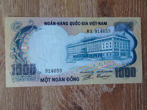 Банкнота 1000 донг  Вьетнам