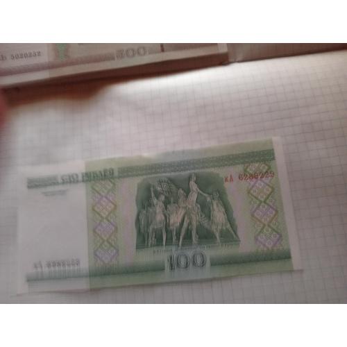 Белорусь. 100 рублей 2000г.