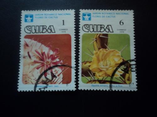 Куба 1978г. Цветы.