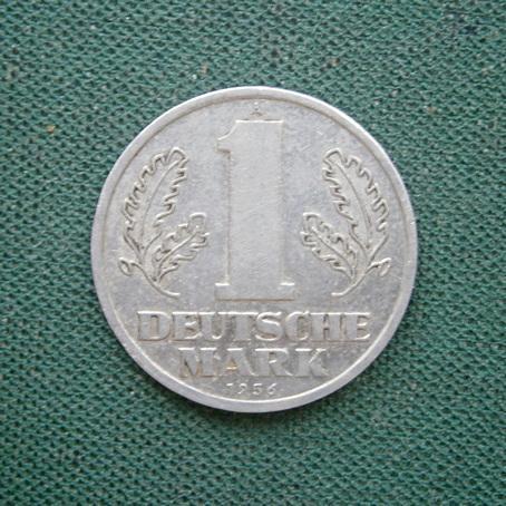    Германия (ГДР) 1 марка 1956  А