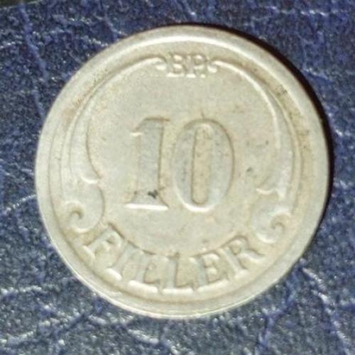 10 филеров 1940  Венгрия