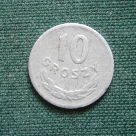 10 грошей 1962 Польша (Редкая)