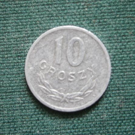 10 грошей 1973  Польша 