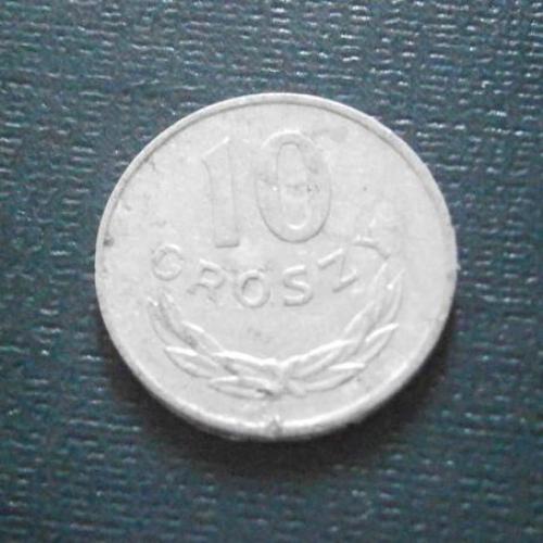 10 грошей 1977  Польша 