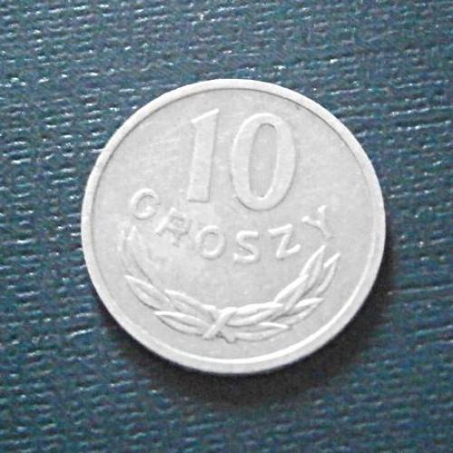 10 грошей 1980  Польша 