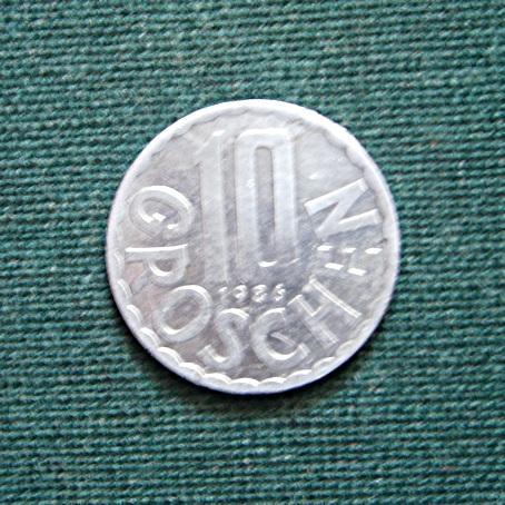  10 грошей  1986 Австрия