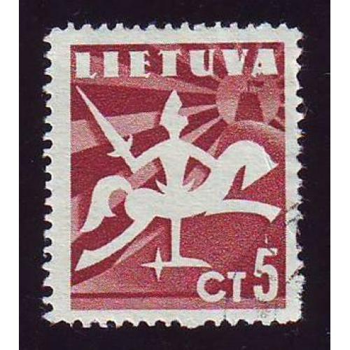 1937 Литва 5 ст. Герб