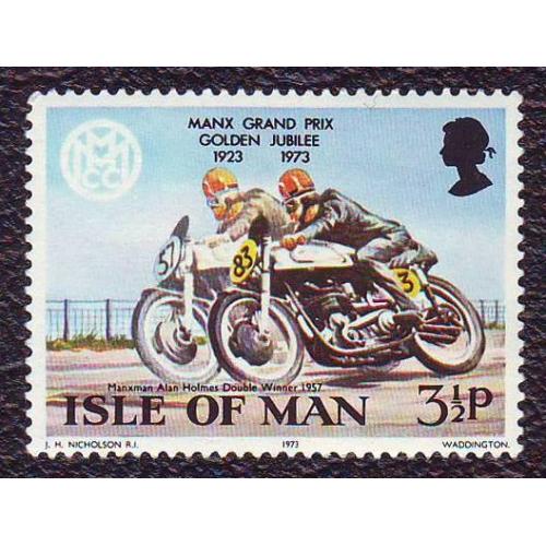  Остров Мэн 1973 Спорт Мотогонки Формула ТТ  Мотоциклы Негашеная