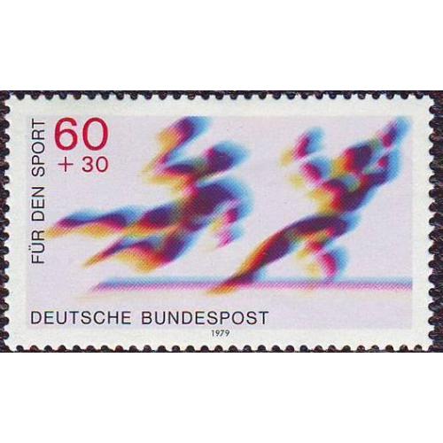  Германия(ФРГ)  1979 Спорт  Гандбол Негашеная 