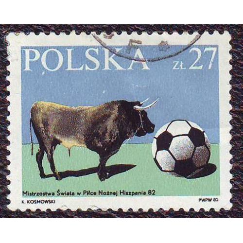   Польша 1982 Спорт Футбол Чемпионат мира 