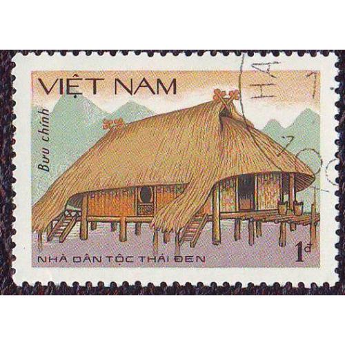 1986  Вьетнам   Архитектура  Дома (жилые здания) Фольклор