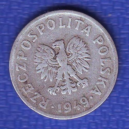 20 грош 1949г. Польша.
