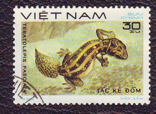   Вьетнам 1983  Фауна  Пресмыкающиеся