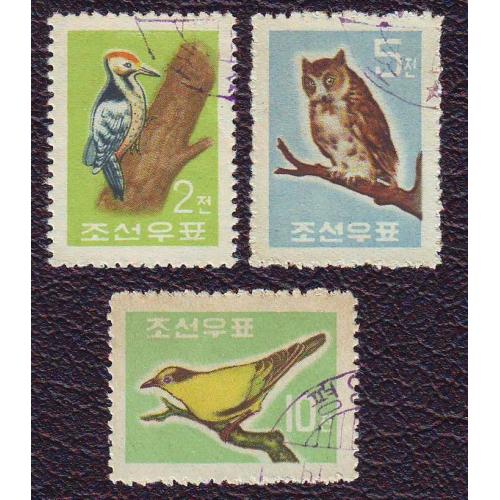    Северная Корея 1961 Фауна Птицы Серия