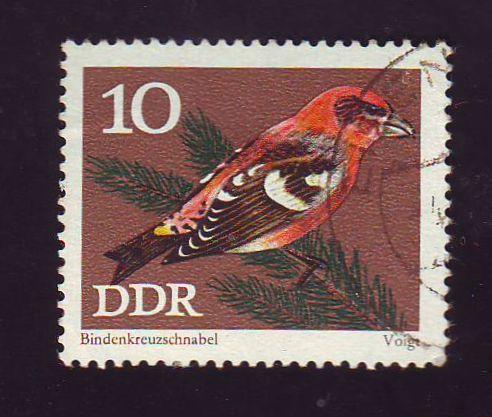 1973 Фауна  Птицы Германия(ГДР)