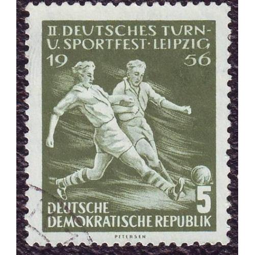   Германия(ГДР) 1956 Спорт Футбол 