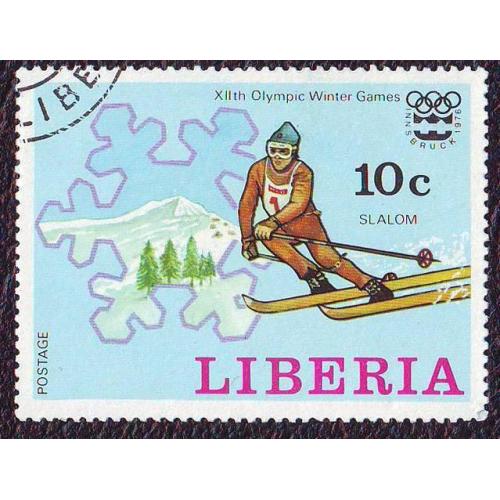 Либерия 1976 Спорт Олимпийские игры Австрия