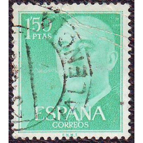   Испания 1956 Личности Генерал Франко